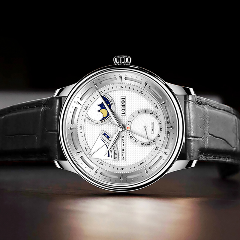 Lobinni Moon Phase Seagull Wat - Omega Watch Constellation review and price