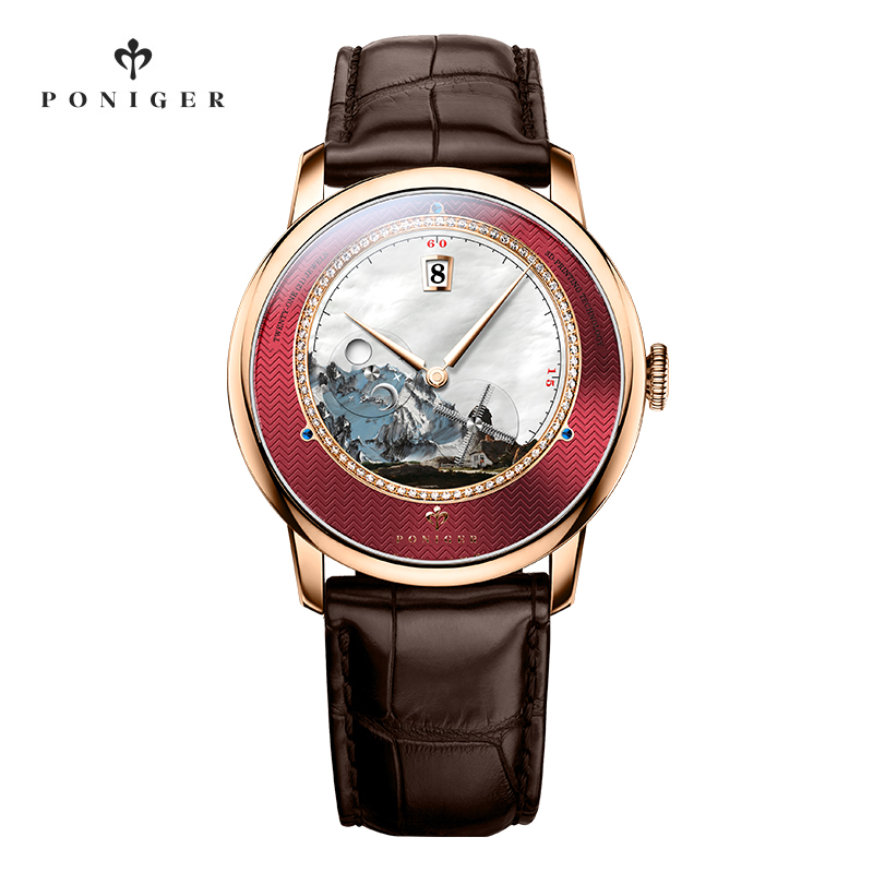 PONIGER P723 41MM Men's Automa - Omega Watch Constellation review and price