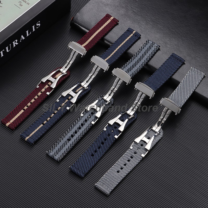 Woven Canvas Fabric Watch Band - Nato Strap Nylon review and price