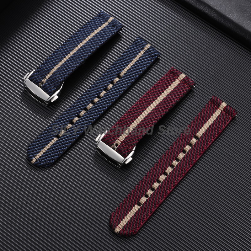 Woven Canvas Fabric Watch Band - Nato Strap Nylon review and price
